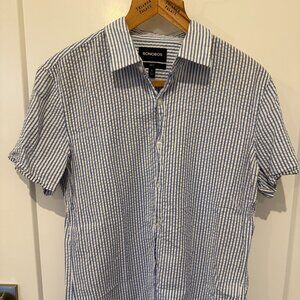 Bonobos Blue Striped Men's Shirt